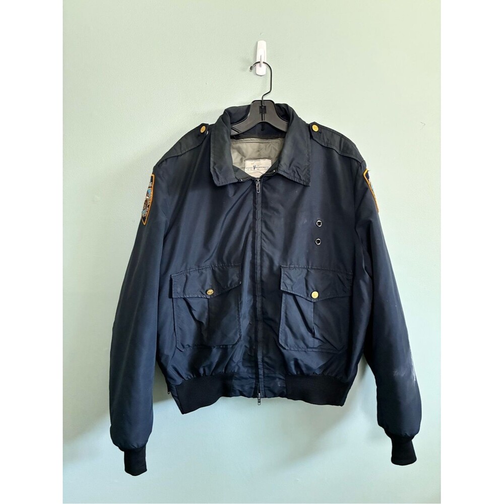 NYPD 1990s Vintage Multi Seasonal Thinsulate Quilted Jacket Men’s L Memrobilia